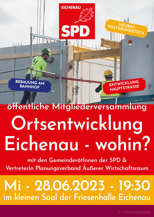 Öffentl MV Ortsentwicklung Eichenau