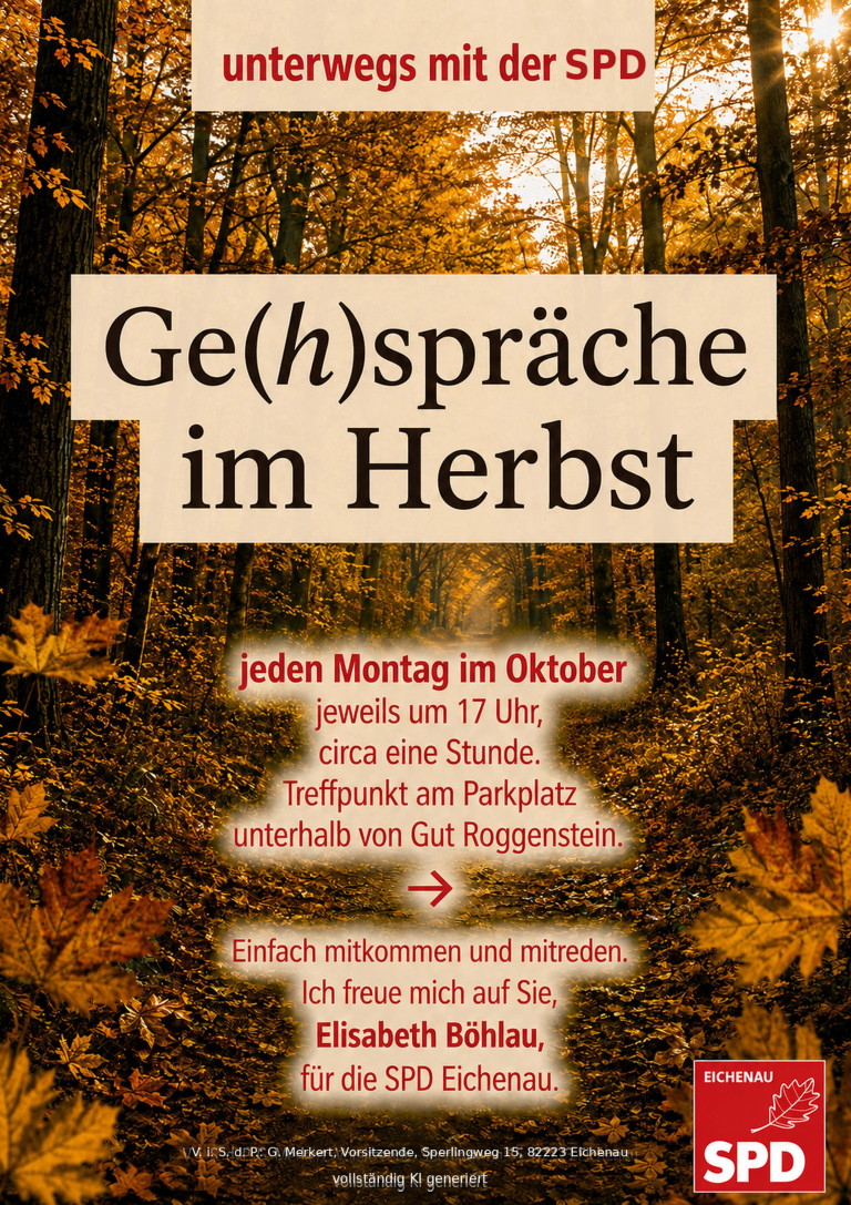 Ge(h)spräche im Herbst